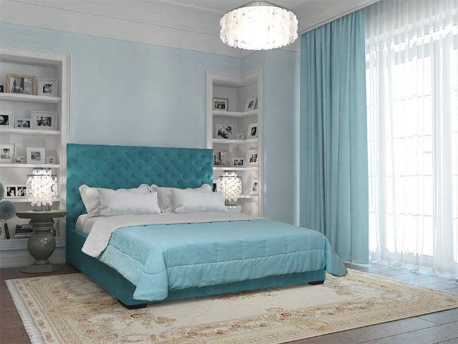 Комплект штор Madison бирюзовый от Орматек