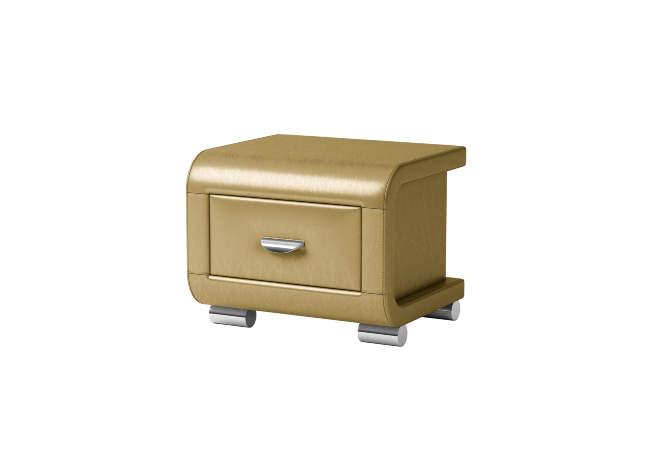Тумба Orma Soft 3, цвет: Экокожа Золото Тумба Orma Soft 3, цвет: Экокожа Золото