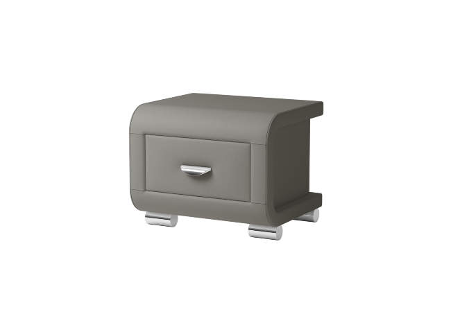 Тумба Orma Soft 3, цвет: Экокожа Серый Тумба Orma Soft 3, цвет: Экокожа Серый