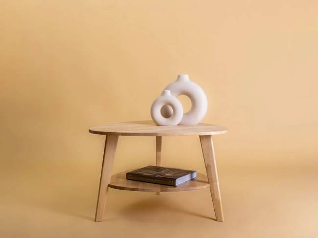 Журнальный стол Kolmio из массива