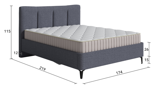 Кровать Monro