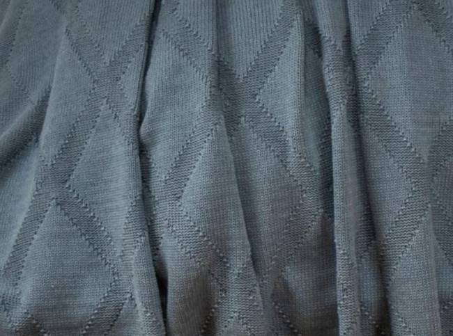 Плед Diamond синий