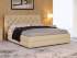 Кровать Life 4, цвет: Экокожа Бежевая Кровать Life 4, цвет: Экокожа Бежевая
