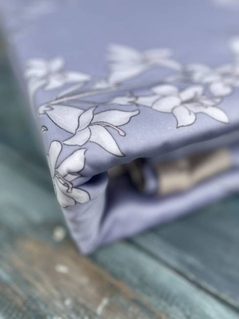 Комплект постельного белья из тенселя Голубой Комплект постельного белья из тенселя Голубой