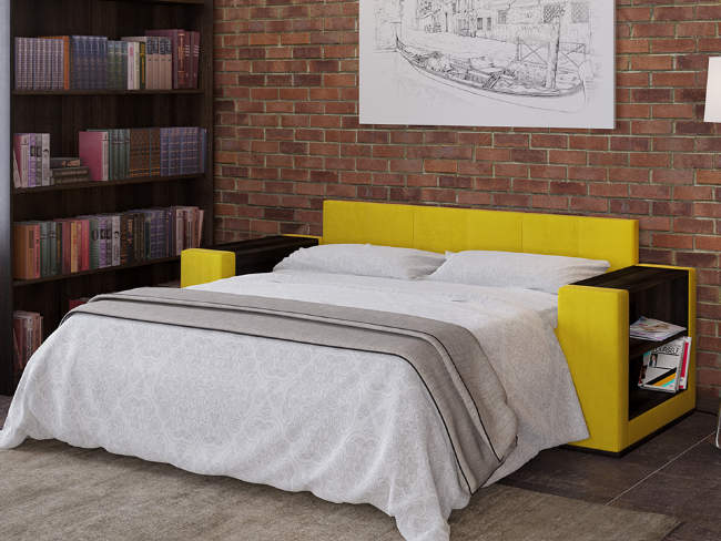 Диван Synergy Life, цвет: ткань-велюр Enigma 22