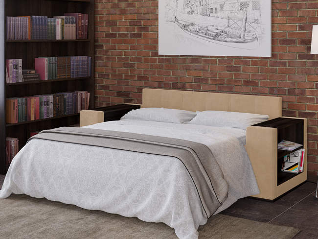 Диван Synergy Life, цвет: ткань-велюр Forest 4