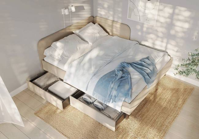 Кровать Hanna с основанием Кровать Hanna с основанием