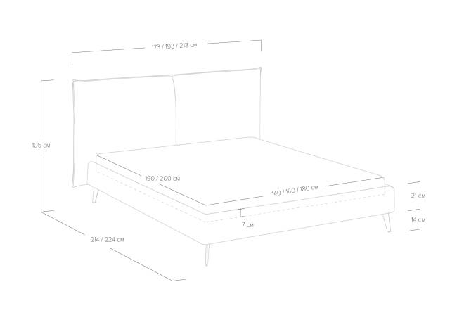 Кровать Dakota