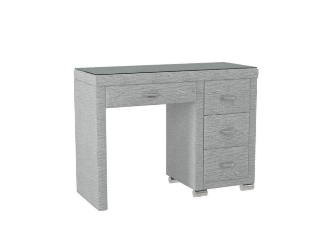 Туалетный стол OrmaSoft 2 (4 ящика) правый, цвет: Глазго Серый