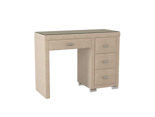 Туалетный стол OrmaSoft 2 (4 ящика) правый, цвет: Глазго Бежевый