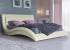 Кровать Атлантико с подъемным механизмом, цвет: Экокожа Молочный перламутр Кровать Атлантико с подъемным механизмом, цвет: Экокожа Молочный перламутр