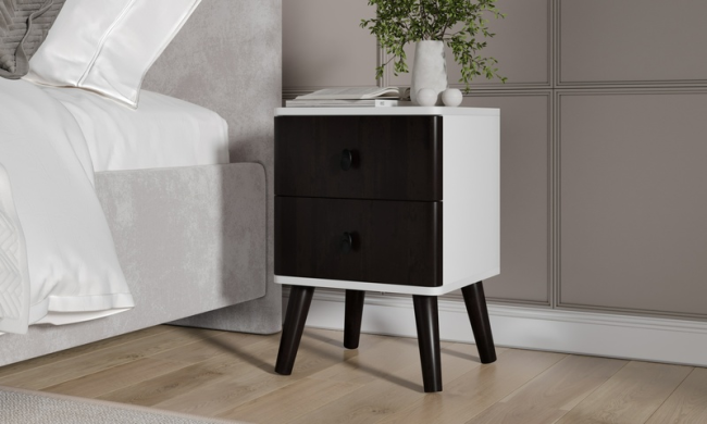 Тумба прикроватная Freya (2 ящика) 