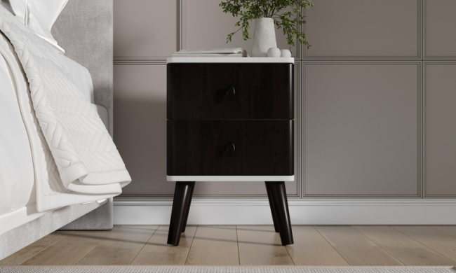 Тумба прикроватная Freya (2 ящика) 