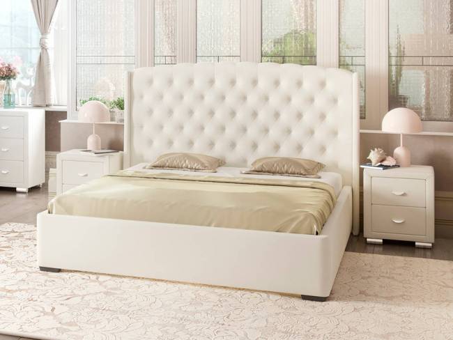 Кровать Dario Slim Lite (Дарио Слим Лайт) с изголовьем