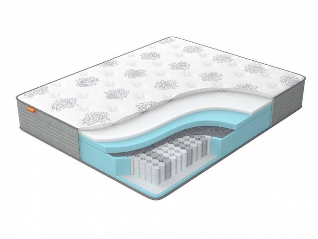 160-200 Матрас Comfort Up Middle Plus Grey
