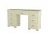 Туалетный стол OrmaSoft 2 (7 ящиков), цвет:  Экокожа Кремовый